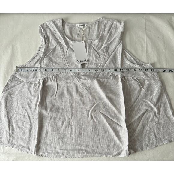 Splendid Susannah Top in Smoke Lavender Size L - Picture 9 of 9